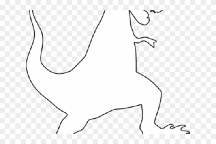 Tyrannosaurus Rex Clipart Silhouette - Tyrannosaurus Rex Clipart Silhouette #1516366