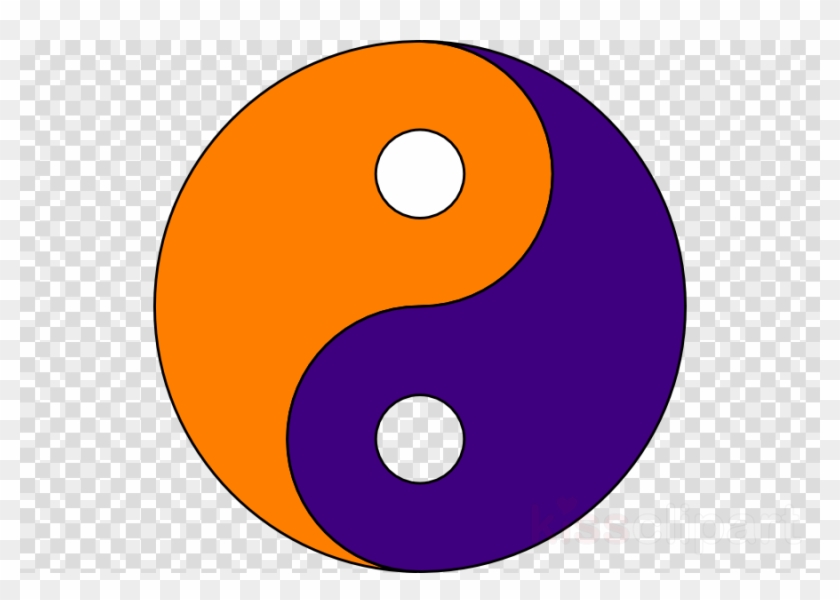 Purple And Orange Yin Yang Clipart Purple Yin And Yang - Purple And Orange Yin Yang Clipart Purple Yin And Yang #1516405