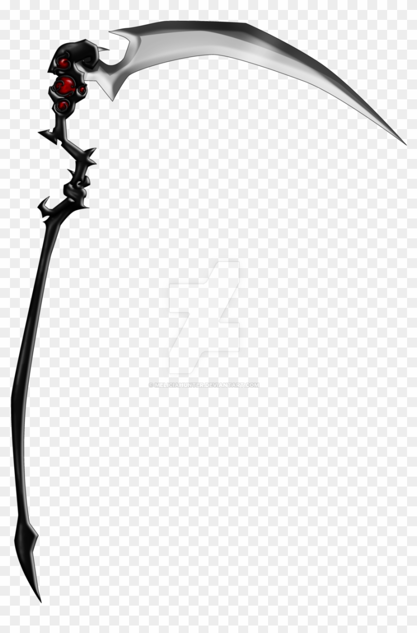 Png Black And White Stock Scythe By Meliciahunter D - Png Black And White Stock Scythe By Meliciahunter D #1516540