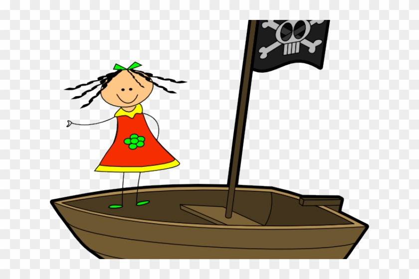Sailing Boat Clipart Boat Girl - Sailing Boat Clipart Boat Girl #1516582