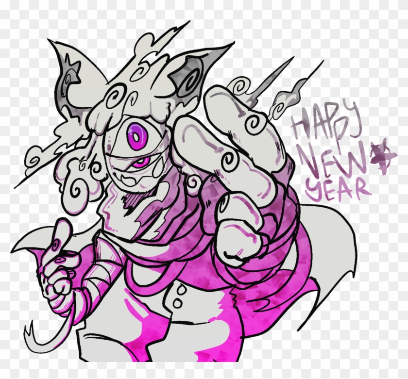Happy New Year, Everyone A Mix Of My Cloud Character - Happy New Year, Everyone A Mix Of My Cloud Character #1516599