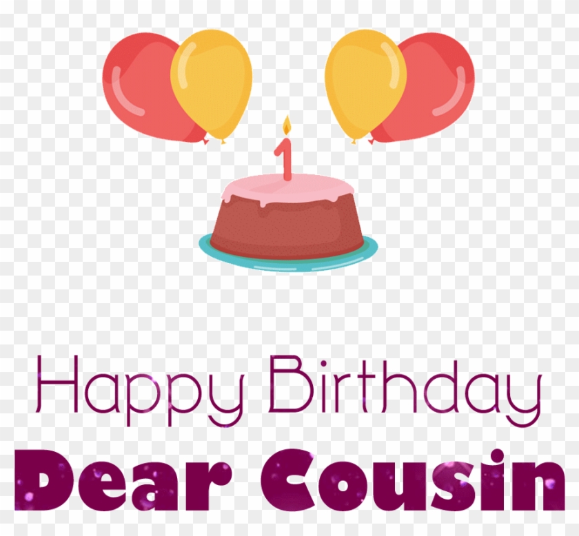 Graphic Freeuse Download Happy Birthday Cousin Clipart - Graphic Freeuse Download Happy Birthday Cousin Clipart #1516693