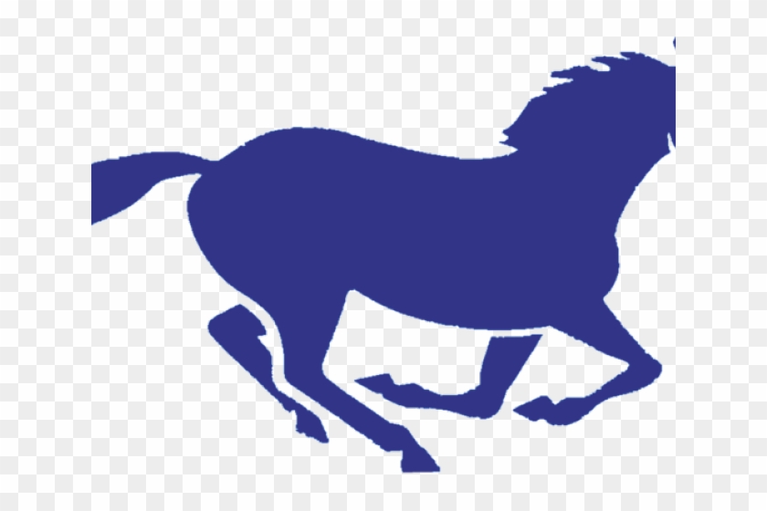 Stallion Clipart Blue - Stallion Clipart Blue #1516813