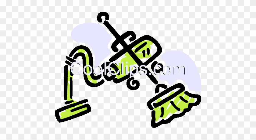 Vacuum Cleaners Royalty Free Vector Clip Art Illustration - Vacuum Cleaners Royalty Free Vector Clip Art Illustration #1517138