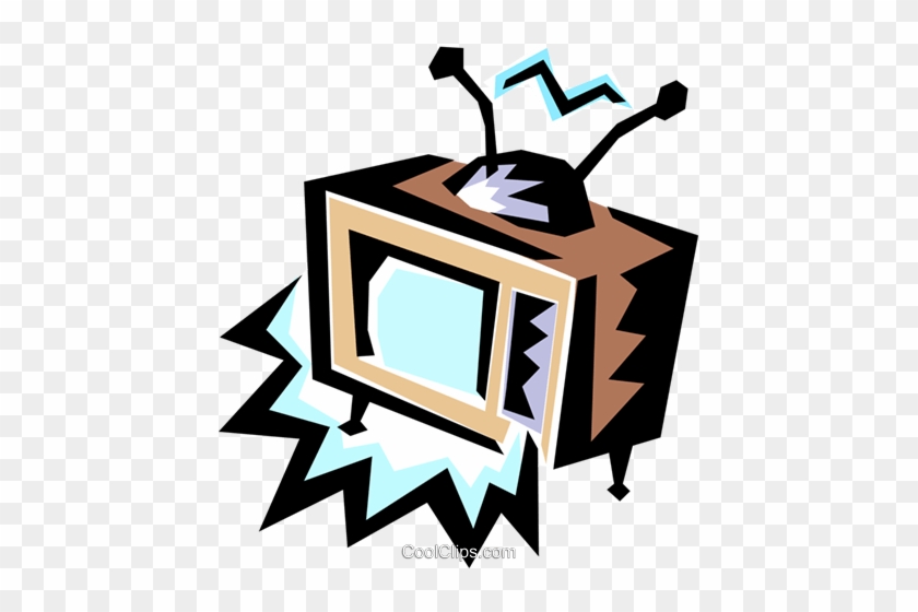 Tv Royalty Free Vector Clip Art Illustration - Tv Royalty Free Vector Clip Art Illustration #1517211