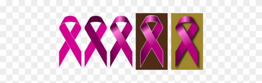 Pink Ribbon Awareness Ribbon Breast Cancer Black Ribbon - Pink Ribbon Awareness Ribbon Breast Cancer Black Ribbon #1517440