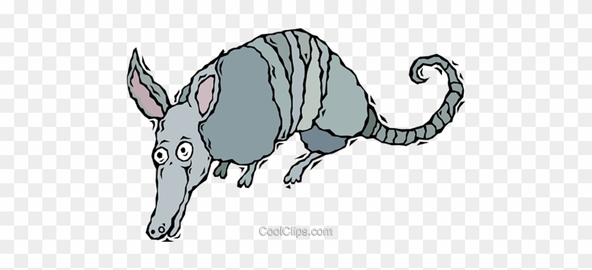 Armadillo Royalty Free Vector Clip Art Illustration - Armadillo Royalty Free Vector Clip Art Illustration #1517651