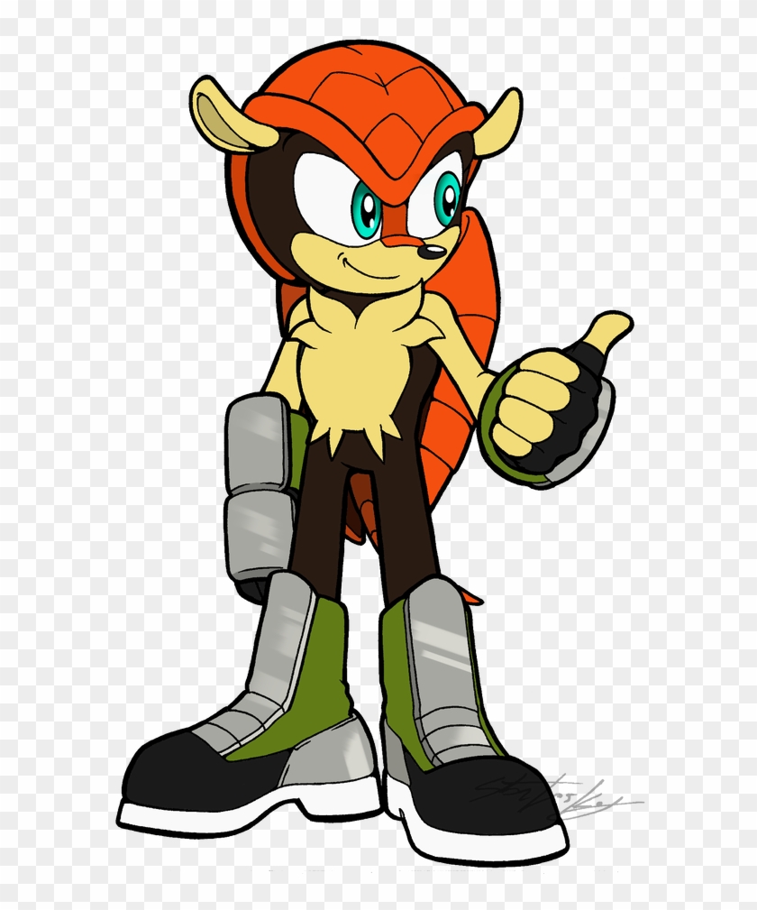 Mighty The Armadillo By Molochtdl - Mighty The Armadillo By Molochtdl #1517728