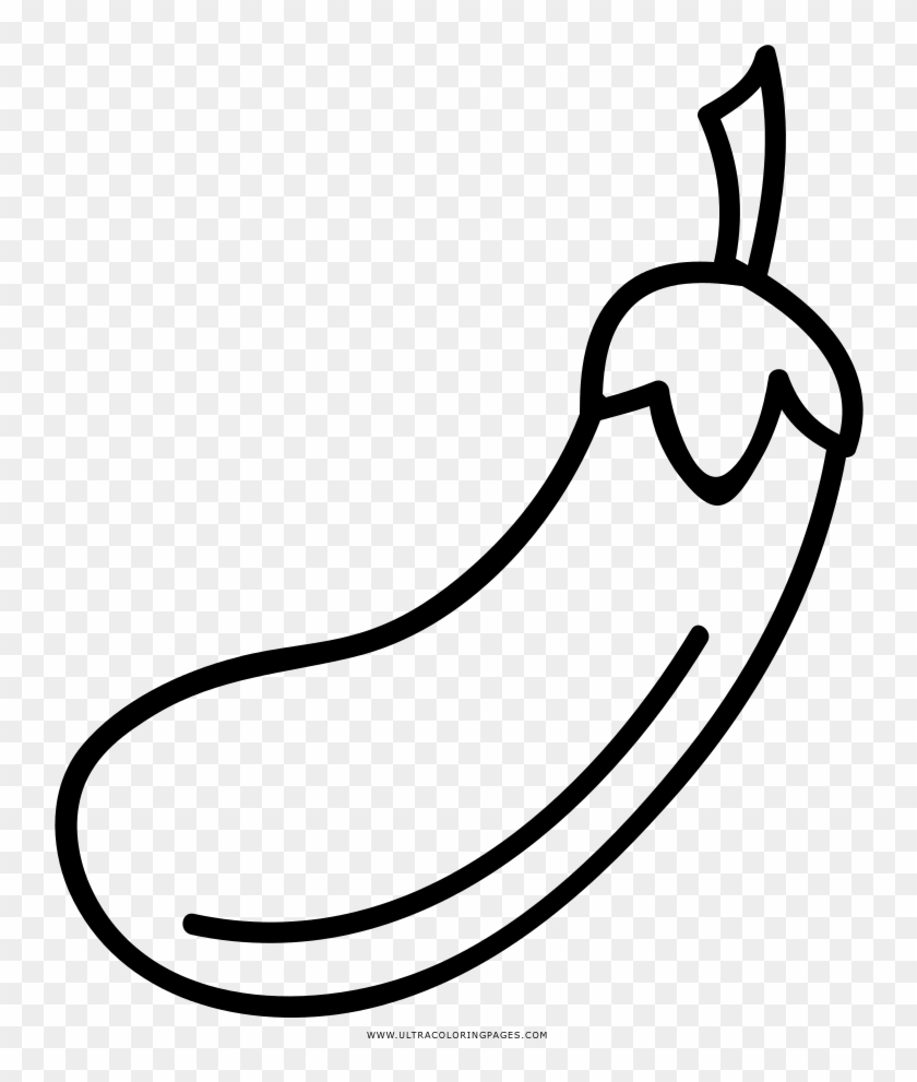 Eggplant Vector Coloring Book - Eggplant Vector Coloring Book #1517749