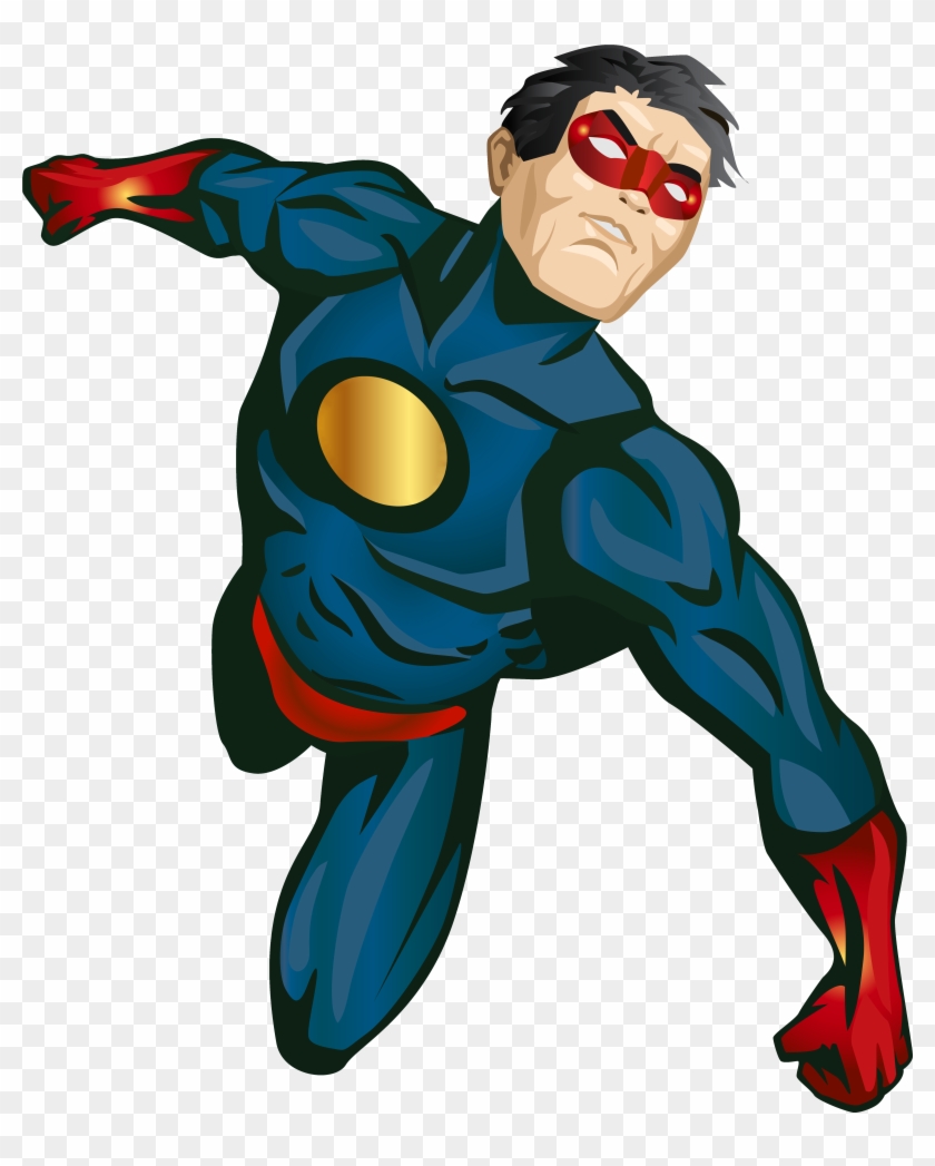 Hero Clipart Generic Superhero - Hero Clipart Generic Superhero #1517905