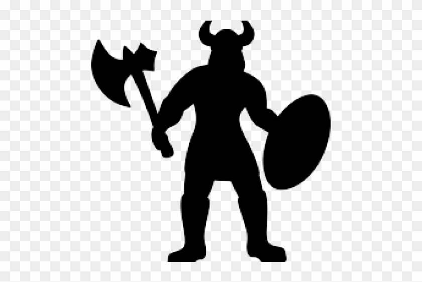 Viking Clipart Silhouette - Viking Clipart Silhouette #1517932