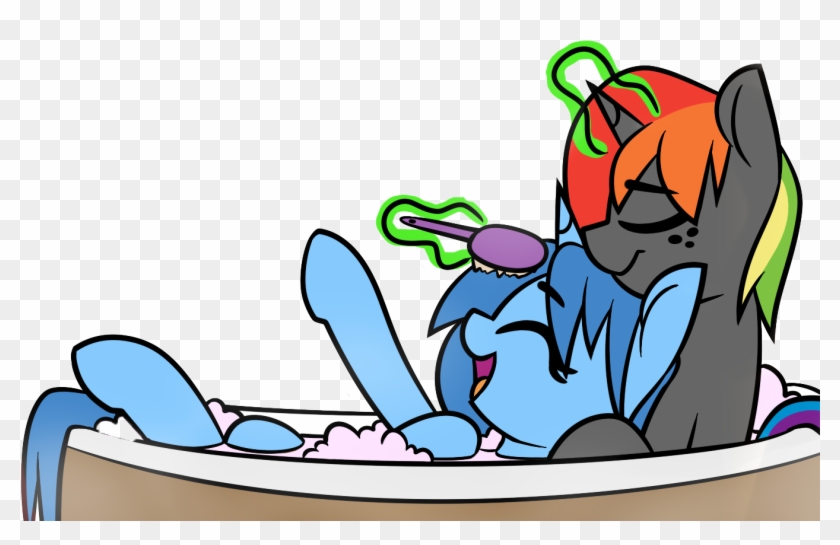 Shinodage, Bathtub, Brush, Bubble Bath, Cute, Edit, - Shinodage, Bathtub, Brush, Bubble Bath, Cute, Edit, #1518090