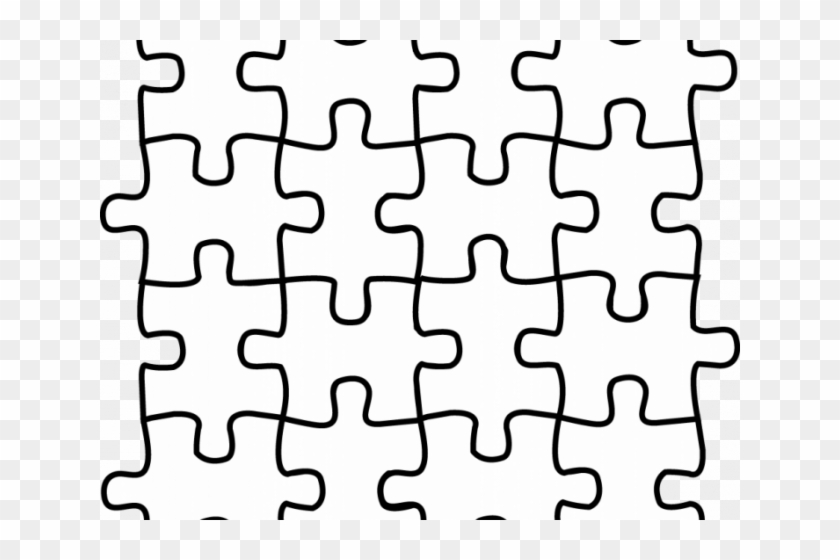 Puzzle Clipart Black And White - Puzzle Clipart Black And White #1518556