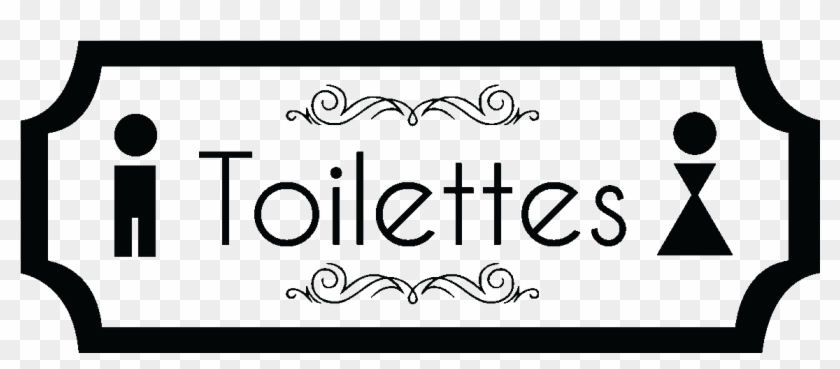 Sticker Porte Toilettes Porte Design Ambiance Sticker - Sticker Porte Toilettes Porte Design Ambiance Sticker #1518635