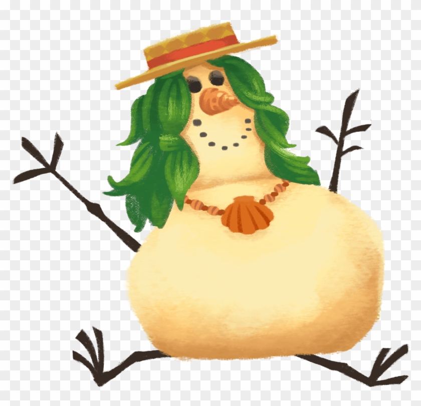 Sand Snowman Png - Sand Snowman Png #1518744