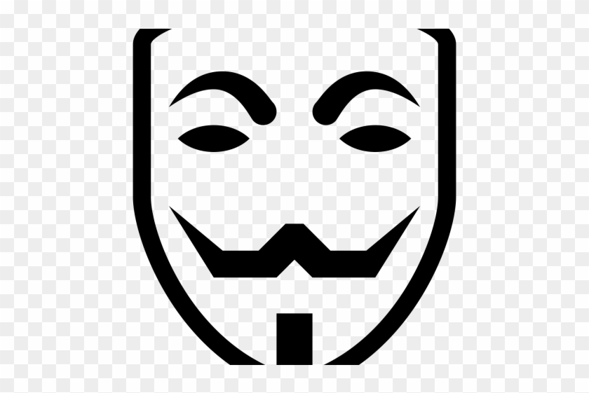 Hacker Clipart Guy Fawkes Mask - Hacker Clipart Guy Fawkes Mask #1518925