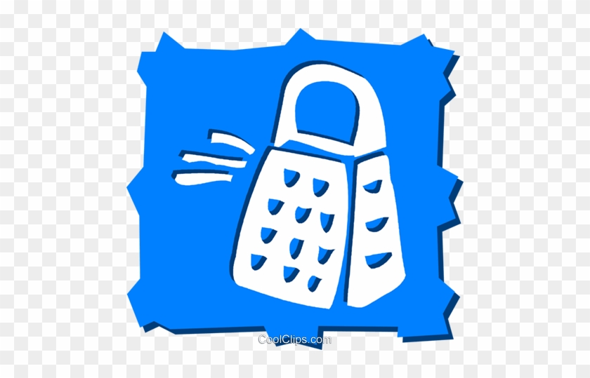 Cheese Grater Royalty Free Vector Clip Art Illustration - Cheese Grater Royalty Free Vector Clip Art Illustration #1518967
