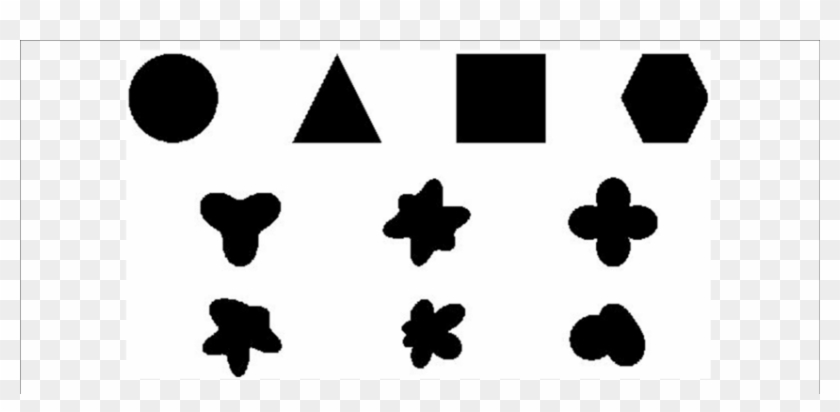 Ten Shapes Used In Experiments 1 And - Ten Shapes Used In Experiments 1 And #1519177