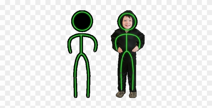 Glow Stick Costume - Glow Stick Costume #1519618