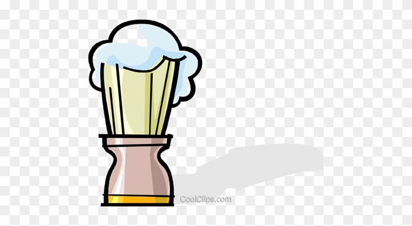 Shaving Brush Royalty Free Vector Clip Art Illustration - Shaving Brush Royalty Free Vector Clip Art Illustration #1519695