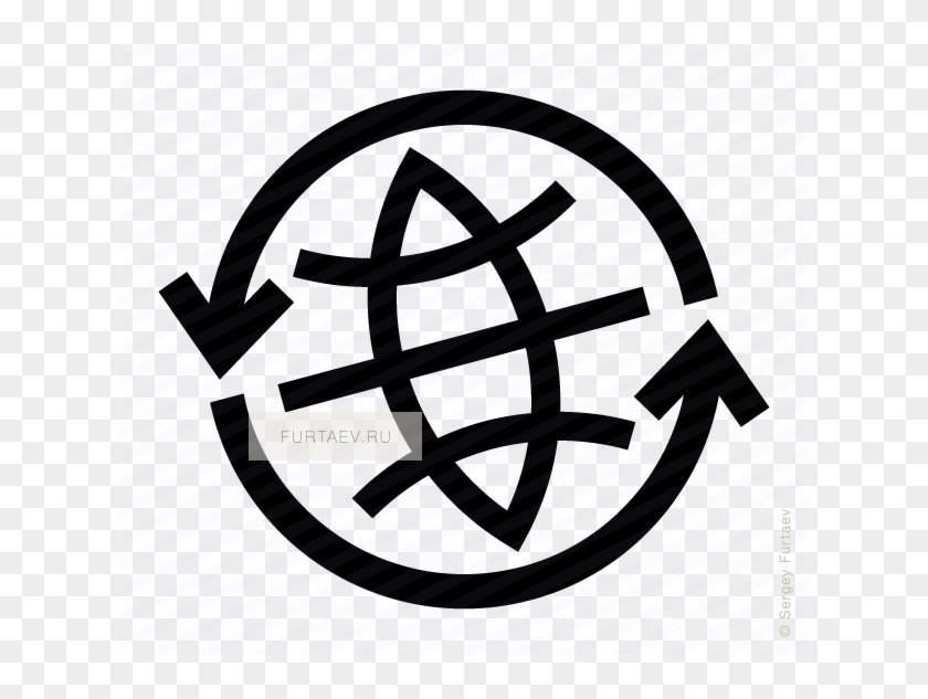 Icon Of Globe With - Icon Of Globe With #1519702