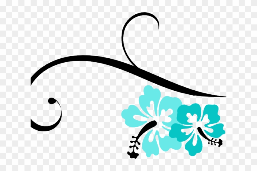 Hibiscus Clipart Swirl - Hibiscus Clipart Swirl #1519953