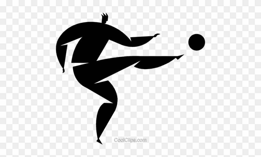 Soccer Player Royalty Free Vector Clip Art Illustration - Soccer Player Royalty Free Vector Clip Art Illustration #1520035