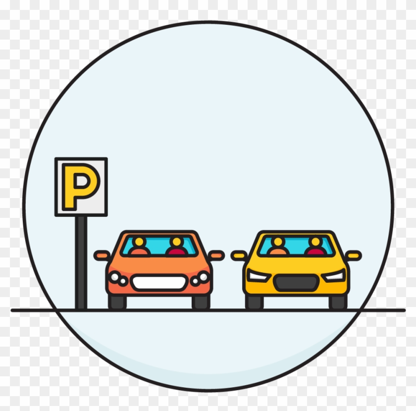 Carpooling Parking Clipart - Carpooling Parking Clipart #1520097