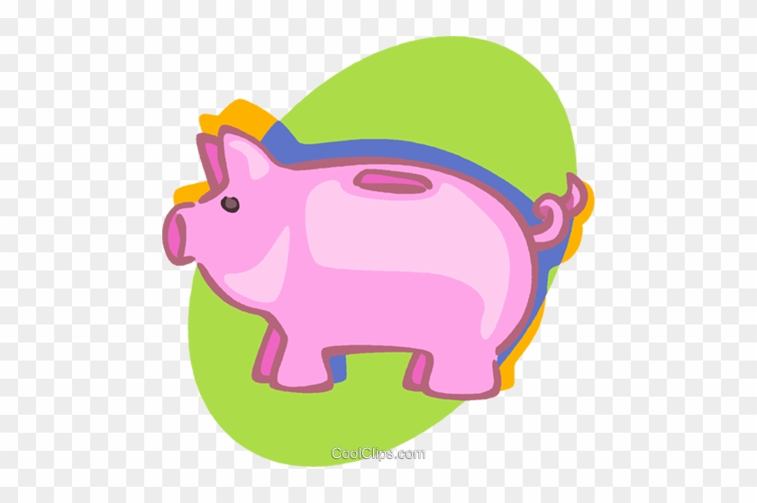 Piggy Bank Livre De Direitos Vetores Clip Art Ilustração - Piggy Bank Livre De Direitos Vetores Clip Art Ilustração #1520202