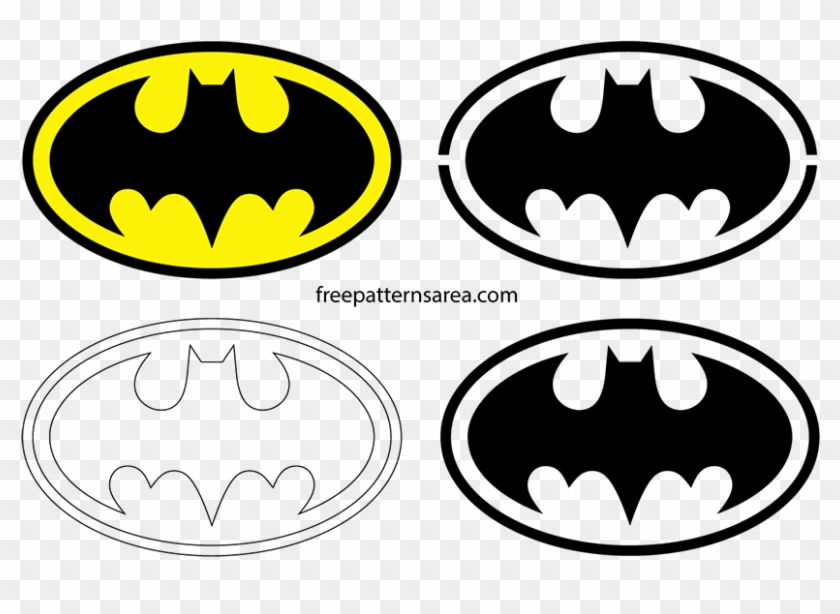 Free Batman Logo Vector Pattern - Free Batman Logo Vector Pattern - Free  Transparent PNG Clipart Images Download