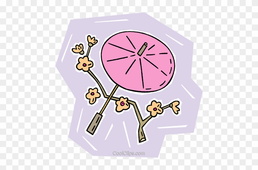 Guarda-chuva Com Flores De Primavera Livre De Direitos - Guarda-chuva Com Flores De Primavera Livre De Direitos #1520727