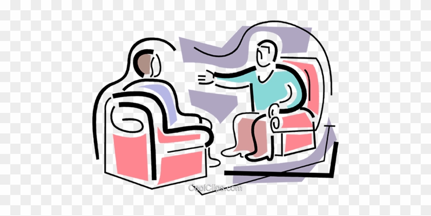 Duas Pessoas Sentadas Em Cadeiras Livre De Direitos - Duas Pessoas Sentadas Em Cadeiras Livre De Direitos #1520841