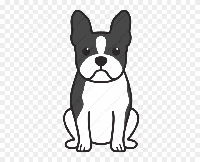 Free Download Boston Terrier Cartoon Clipart Boston - Free Download Boston Terrier Cartoon Clipart Boston #1521031