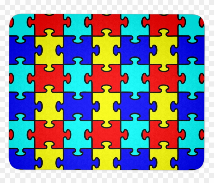 Pieces Rectangular Mousepad Awareness - Pieces Rectangular Mousepad Awareness #1521286