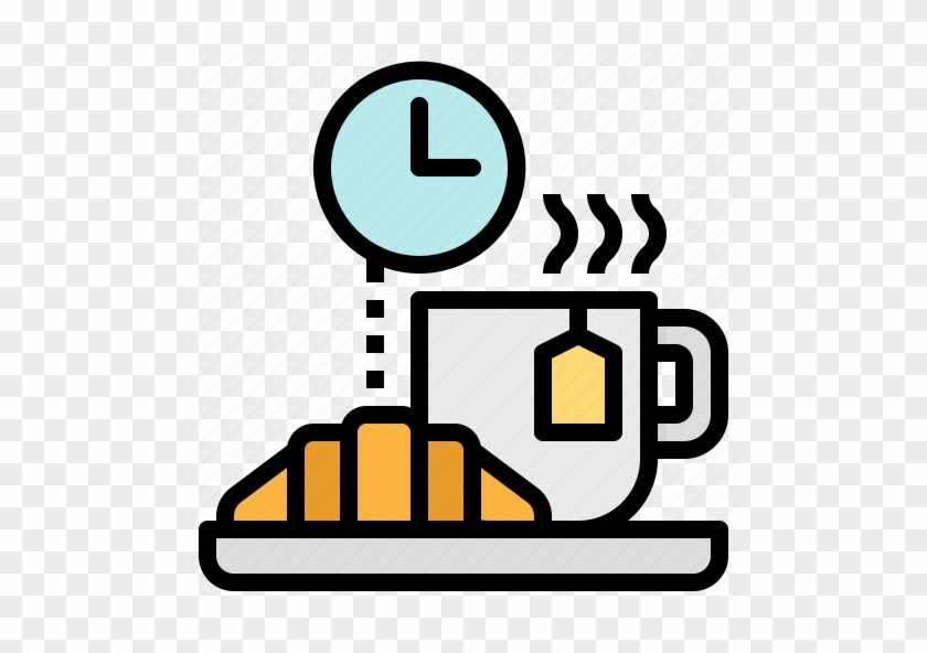 Coffee Food Time Icon - Coffee Food Time Icon #1521788