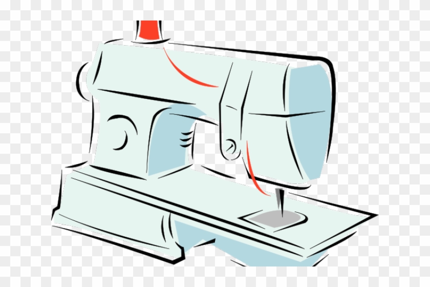 Sewing Machine Clipart Household Appliance - Sewing Machine Clipart Household Appliance #1521852