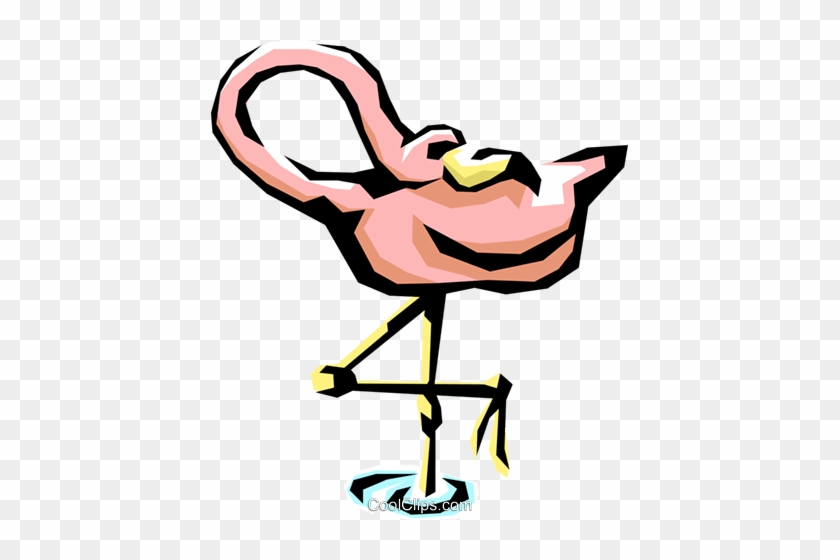 Flamingo Royalty Free Vector Clip Art Illustration - Flamingo Royalty Free Vector Clip Art Illustration #1521914