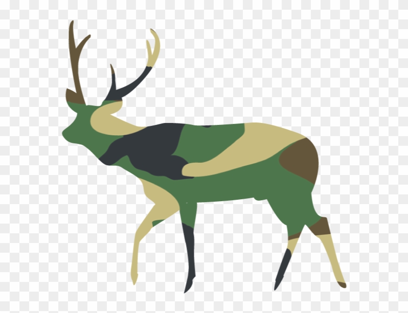 Elk Clipart Sambar Deer - Elk Clipart Sambar Deer #1521959
