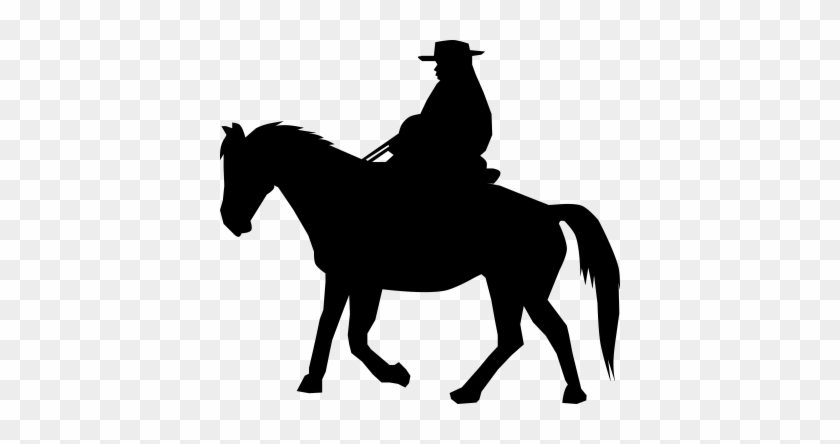 Cowboy Rider Silhouette - Cowboy Rider Silhouette #1521972