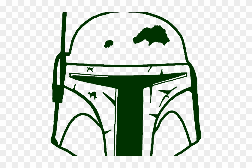 Masks Clipart Boba Fett - Masks Clipart Boba Fett #1522311