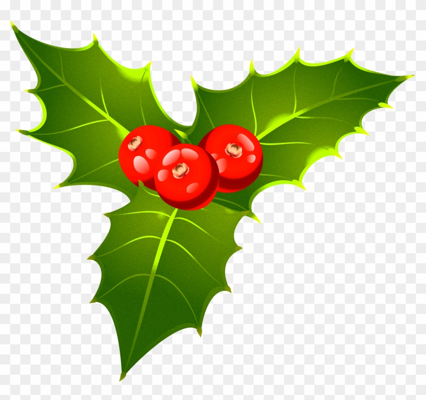 Openclipart Mistletoe Christmas Day Free Clipart Hq - Openclipart Mistletoe Christmas Day Free Clipart Hq #1522350