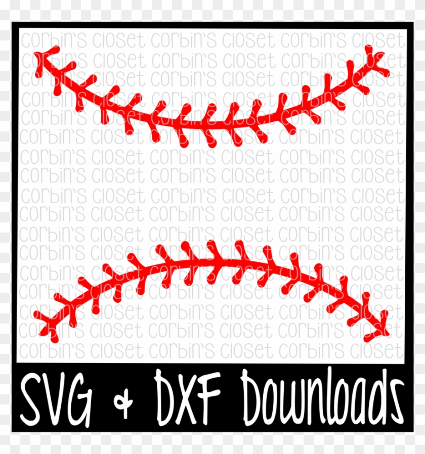 Baseball Thread Svg * Softball Thread Svg Cut File - Baseball Thread Svg * Softball Thread Svg Cut File #1522426
