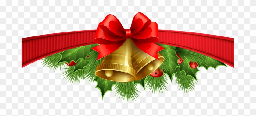 Bell Clipart Christmas Bow 14 - Bell Clipart Christmas Bow 14 #1522458