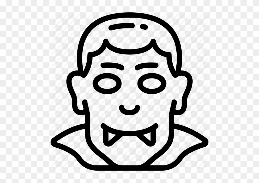 Evil Teeth Vampire Icon - Evil Teeth Vampire Icon #1522627