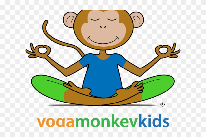 Yoga Clipart Monkey - Yoga Clipart Monkey #1522743