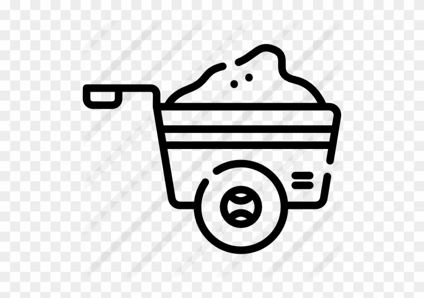 Wheelbarrow Free Icon - Wheelbarrow Free Icon #1522781