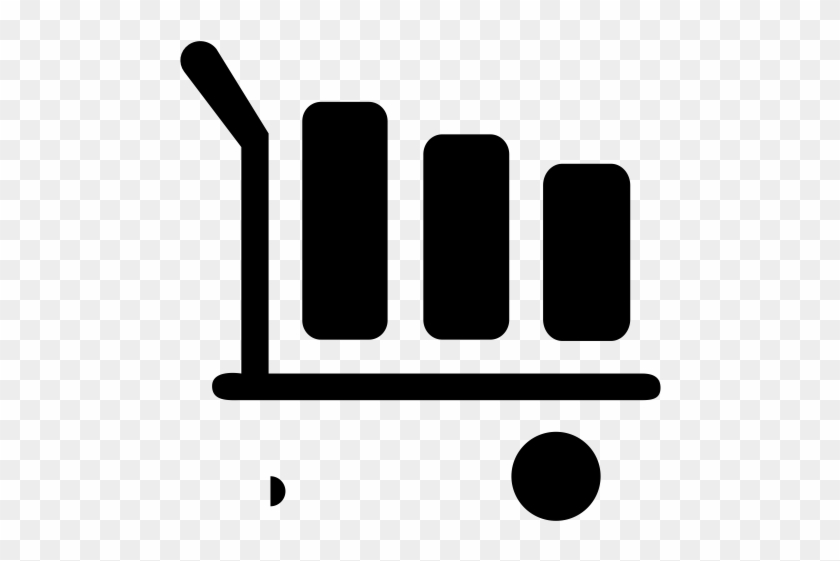 Si Glyph Trolley Briefcase, Trolley, Wheel Barrow Icon - Si Glyph Trolley Briefcase, Trolley, Wheel Barrow Icon #1522795