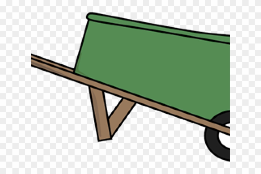 Green Clipart Wheelbarrow - Green Clipart Wheelbarrow #1522807