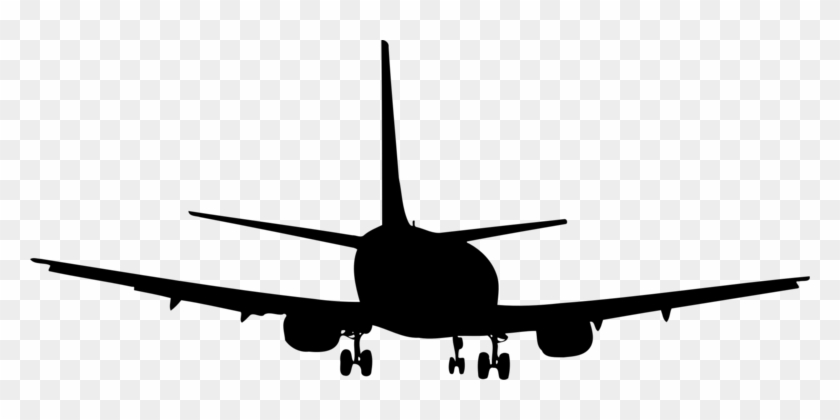 Airplane Aircraft Silhouette Boeing 717 Boeing - Airplane Aircraft Silhouette Boeing 717 Boeing #1523115