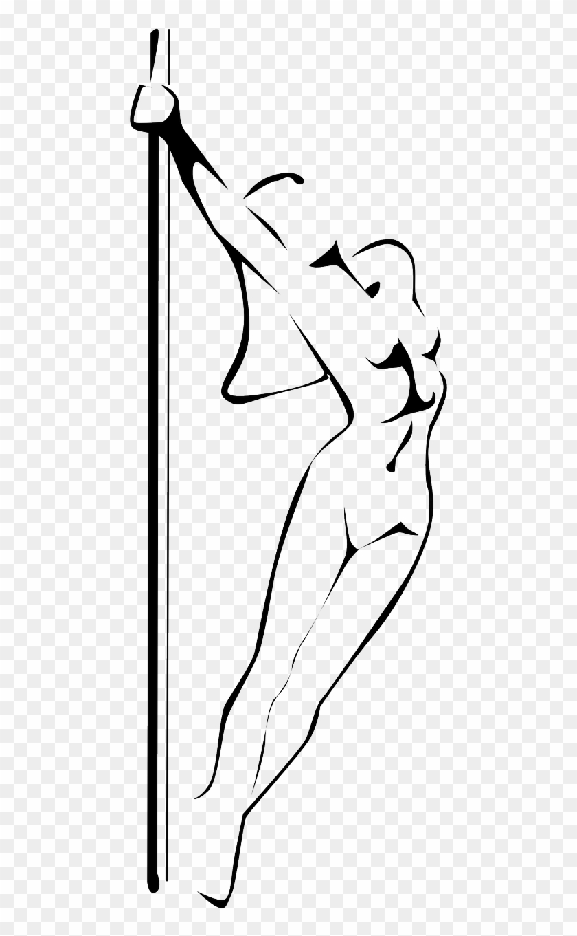 Dancer Pole Dance Woman - Dancer Pole Dance Woman #1523579